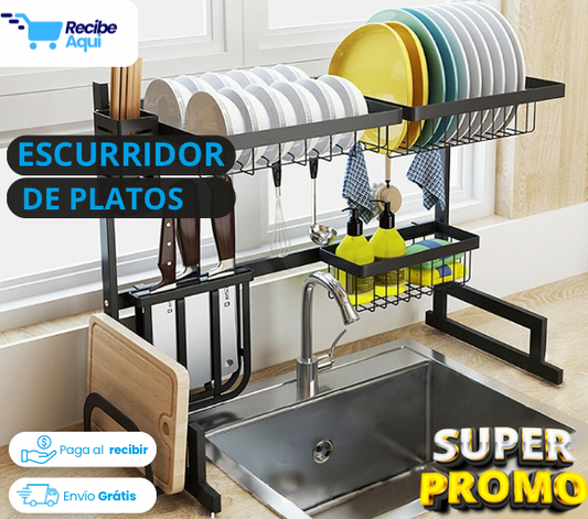 Escurridor de Platos - KitchenClean™